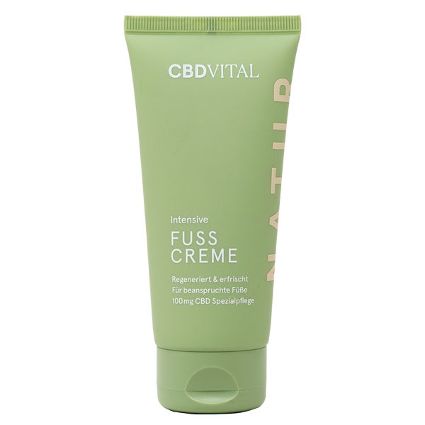 CBD VITAL Intensive Fußcreme mit CBD für beanspruchte Füße 100 ml