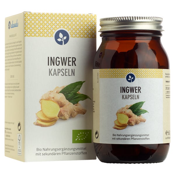 Ingwer 400 mg Bio Kapseln vegan 120 St
