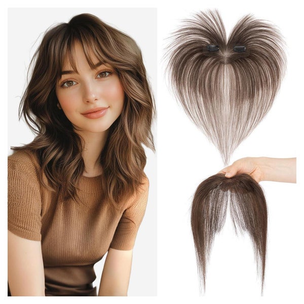 Pony Clipin Echthaar Remy Toupet 5x12.5cm Wispy Pony #2 Dunk 1 St