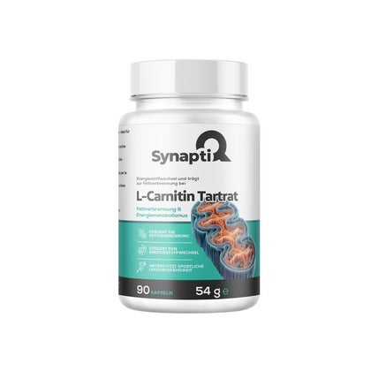 fettverbrennung l carnitin SynaptiQ®- L-Carnitin Tartrat – Fettverbrennung & Energiemetabolismus 54 g  online kaufen