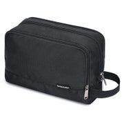 Kulturbeutel Herren Reise Kosmetiktasche A-pures Schwarz 1 St