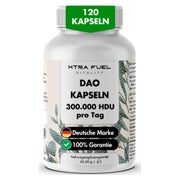 XTRA FUEL DAO Vegan - Diaminoxidase Kapseln mit 300.000 HDU pro Tag 120 St