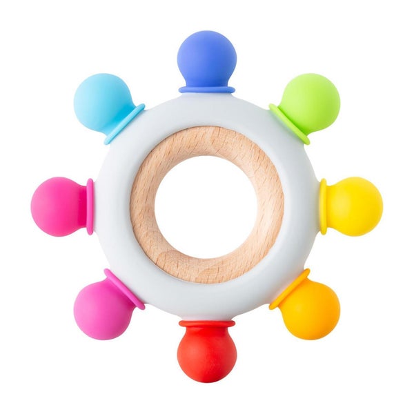 Silikon Beißring BPA frei Baby Spielzeug Zahnen 1 St