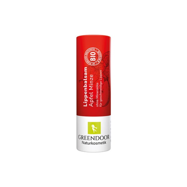 GREENDOOR Lippenbalsam Apfel Minze 10 ml