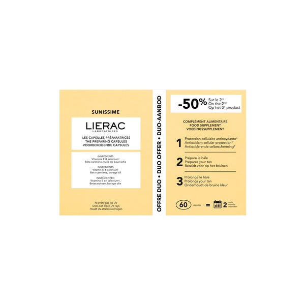 LIERAC - Sunissime - Duo Kapseln 2X30 St