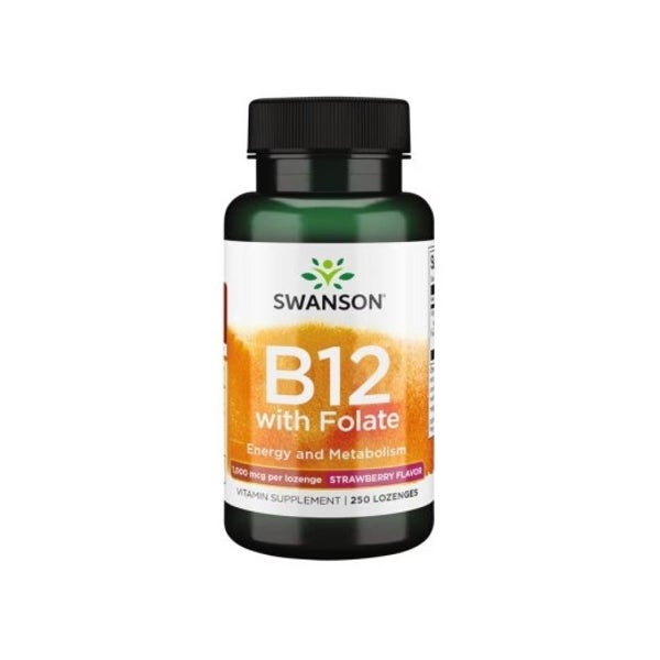Vitamin B12 mit Folsäure – Erdbeergeschmack, Lutschtabletten 250 St