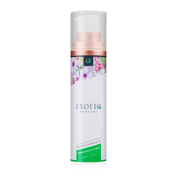 «Fresh Basil Citrus» erfrischend duftendes Massageöl (0.1 l) 100 ml