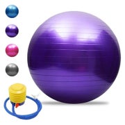 Gymnastikball Antiburst Verdickt Balance Pilates Violett 65c 1 St