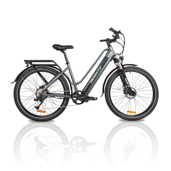 HedaTX TX10 Elektro-Citybike mit 48V 19,2Ah Akku,grau 1 St