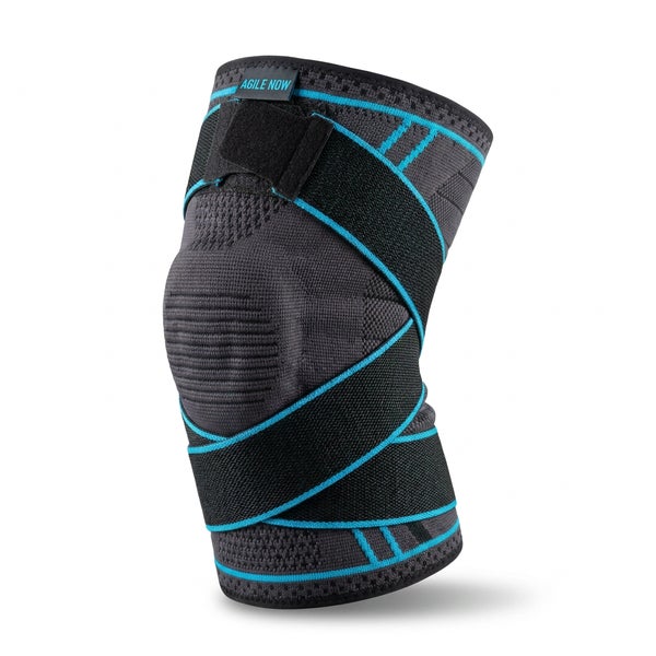 AGILE NOW Kniebandage Advanced Blau XXL 1 St