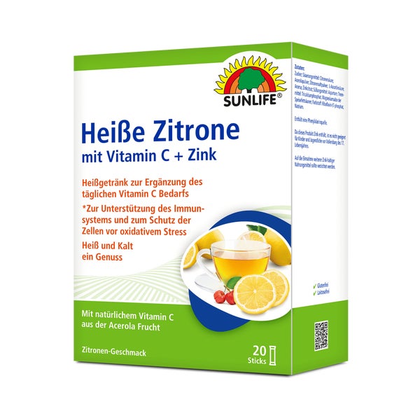 SUNLIFE® Heiße Zitrone Sticks 80 g
