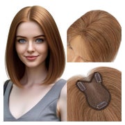 Haartopper Echthaar Clip Extensions 21g Frauen Ohne Pony 06 1 St