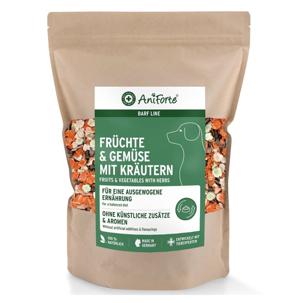 AniForte BARF-Line Früchte & Gemüse mit Kräutern 1000 g