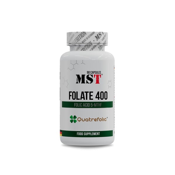 MST Nutrition® FOLATE 400 Quatrefolic® (folic acid (5-mthf)) 90 St