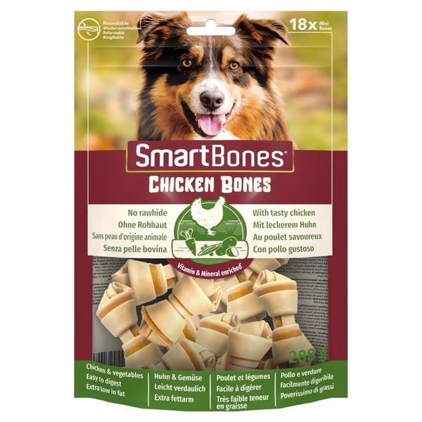SmartBones Chicken Bones MINI18 St. 0,29 kg