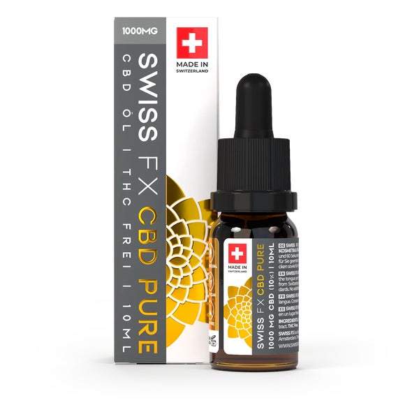 SWISS FX CBD Öl PURE 10% 10 ml