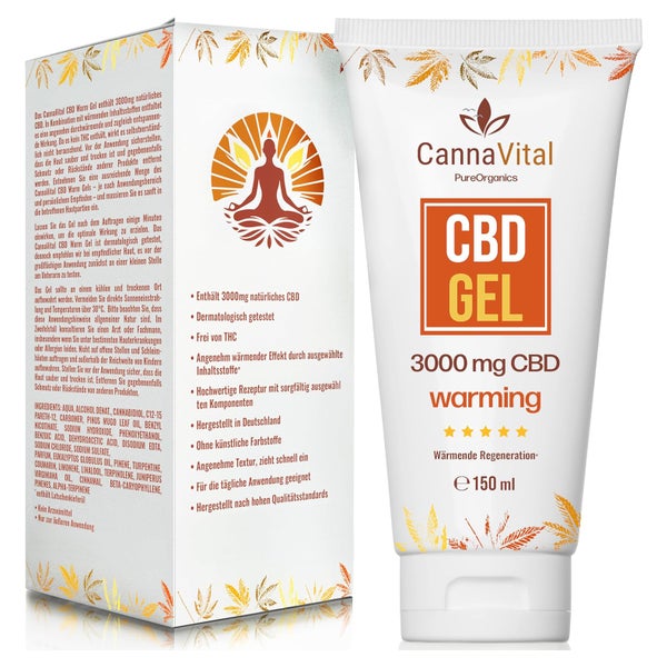 CannaVital Wärme-Gel CBD & Latschenkiefer 150ml 150 ml