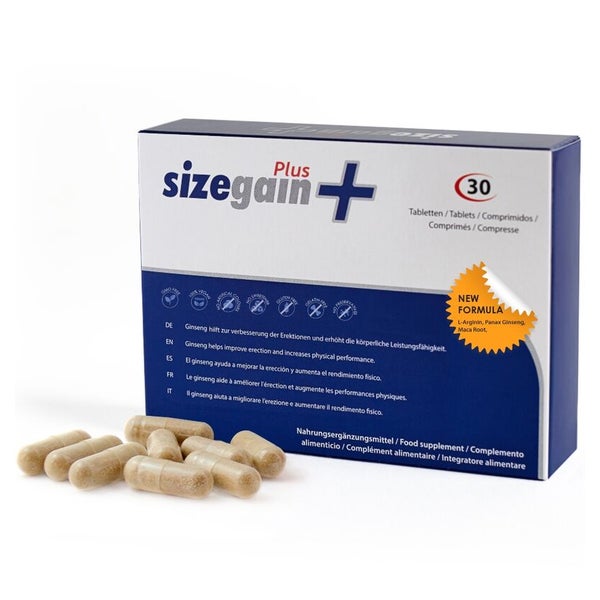 500cosmetics - Sizegain Plus - Potenz-Steigerung 60 St