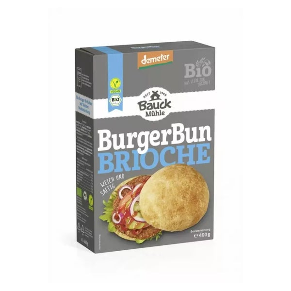 Bauck - BurgerBun Brioche, Backmischung 400 g