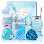 Geschenkset Freundin Geburtstag 10PCS isolierter Becher Blau 1 St