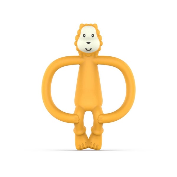 Matchstick Monkey Beißring / Zahnungshilfe für wundes Zahnfleisch verschiedene Tiermotive