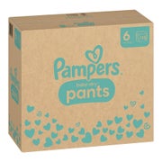 Pampers Baby Dry Pants Höschenwindeln Größe 6 Extra Large, 14-19 kg – verstärkte Sicherheitsbündchen 138 St