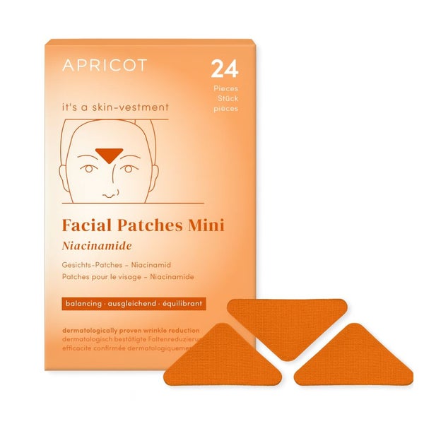APRICOT Zornesfalten Patches mit Niacinamid Minipack 24 St