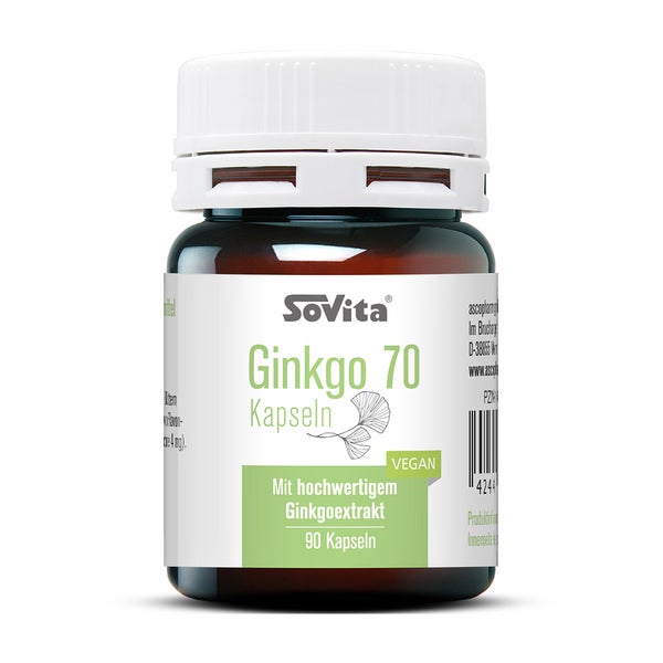Sovita Ginkgo 70 Kapseln 90 St