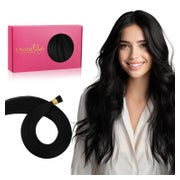 Haar Extensions I Tip Echthaar 40cm-100s 3-I Tip#1 Tief Schw 1 St