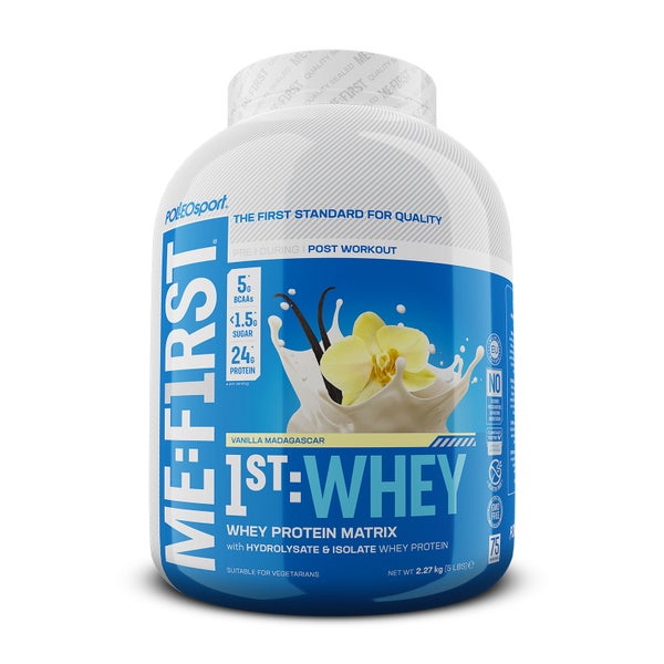 Polleo 1st Whey, 2,27 kg, Vanilla Madagascar 2270 g