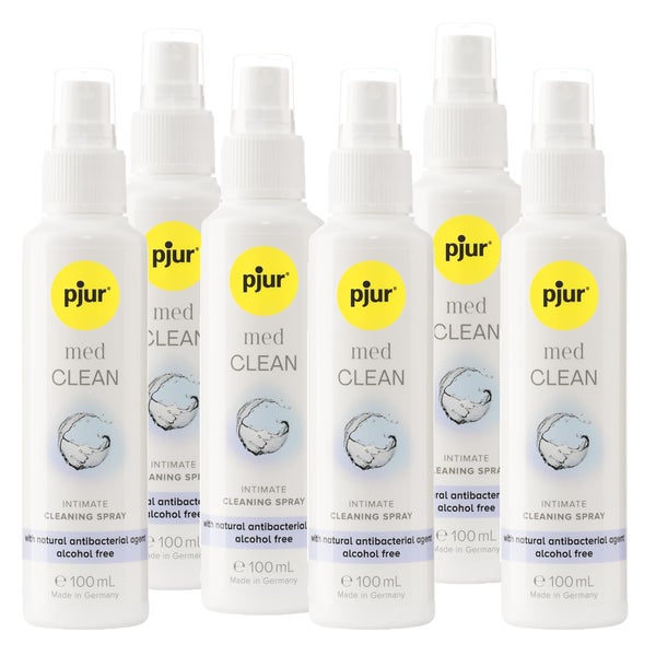 MED Clean Intim-Spray 6x100ml – Alkoholfrei, antibakteriell (0.6 l) 600 ml