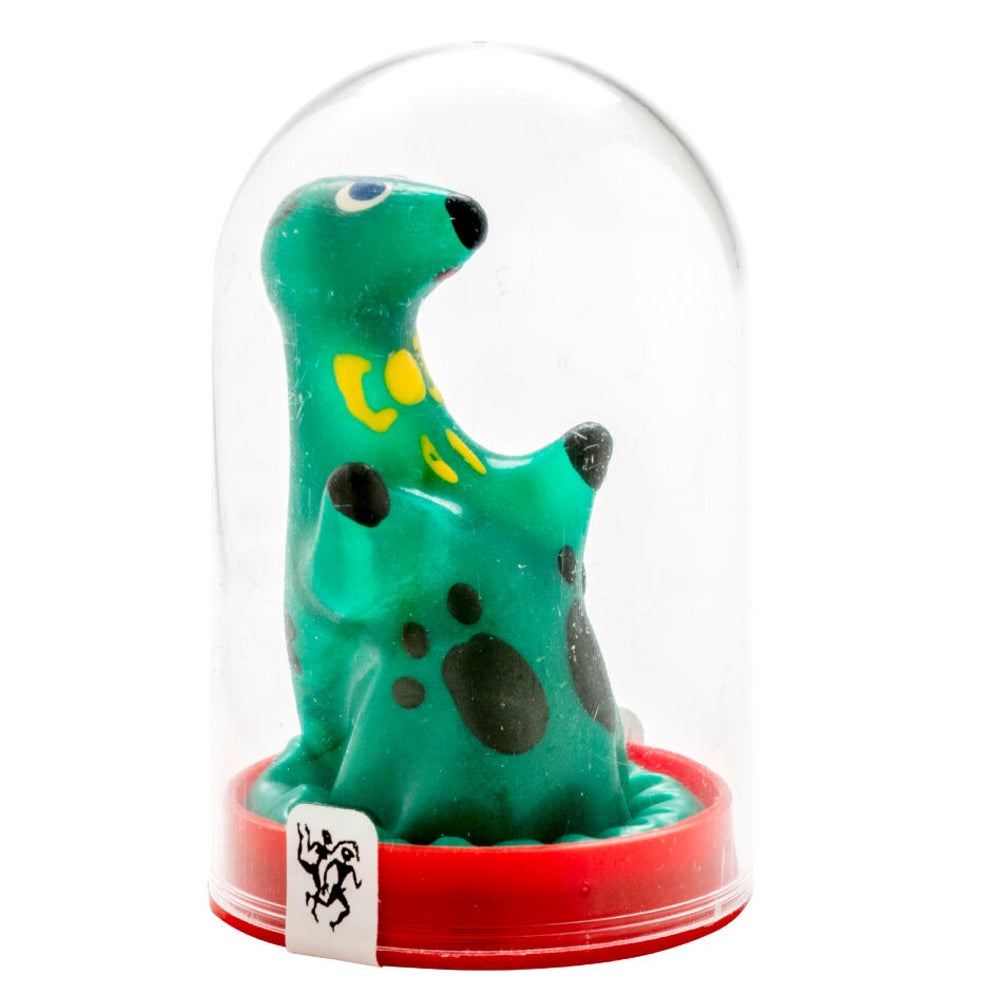 Scherzkondom mit Figur «Drache» 1 Stück, handbemalt (1 Stück) 1 St