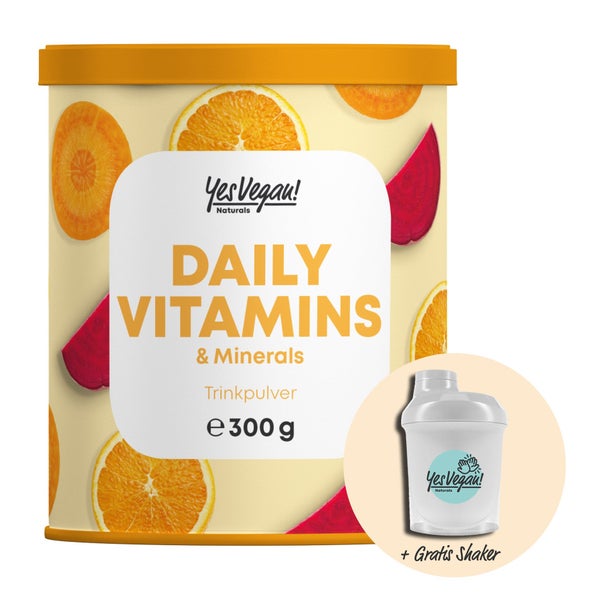Multivitamin Trinkpulver A-Z, Vitamin C B12 D3 Mineralien 1 x 300 g