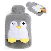 Siyecioa Wärmflasche 2L Pinguin mit Kuschelweichem Bezug für 1 St