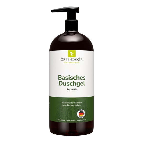 GREENDOOR Basisches Duschgel XL Rosmarin 500 ml