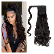 Ponytail Extensions Clip In Pferdeschwanz Kunsthaar 50 cm Du 1 St