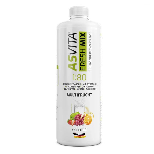 ASVita Fresh Mix Mineralgetränk 1/80 - Multifruit 1 l