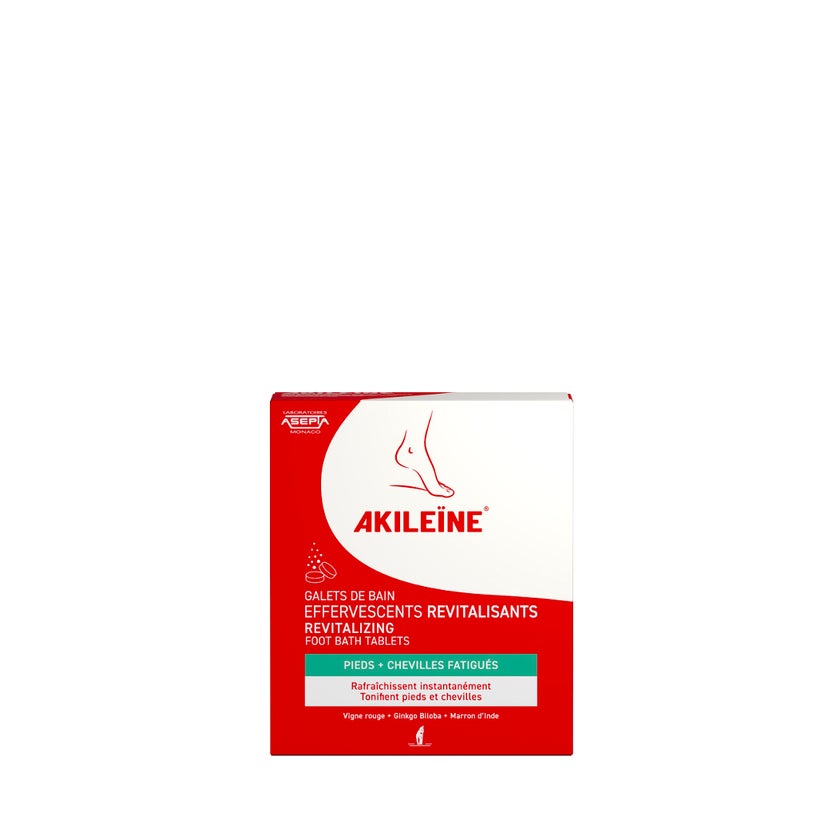Akileine Sprudelnde Fuss-badetabletten 6X20 g