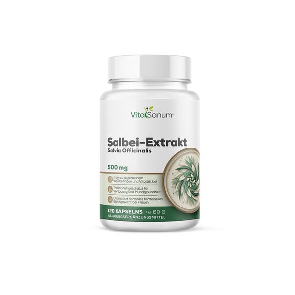 VitaSanum® Salbei-Extrakt 500 mg (Salvia officinalis)  St