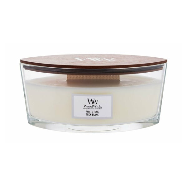 Woodwick White Teak Candle 0,453 kg