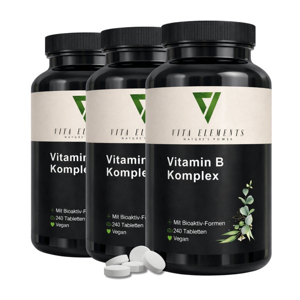 Vita Elements Vitamin B Komplex Tabletten 3 x 240 St