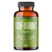 Eisentabletten mit Vitamin C - 200 Tabletten - Nature Flow 200 St