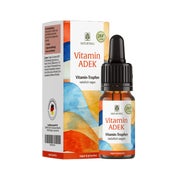Vitamin A D E K fettlöslich in MCT-Öl 333 vegane Tropfen Vitamin ADEK NATURTREU® 10.0 g
