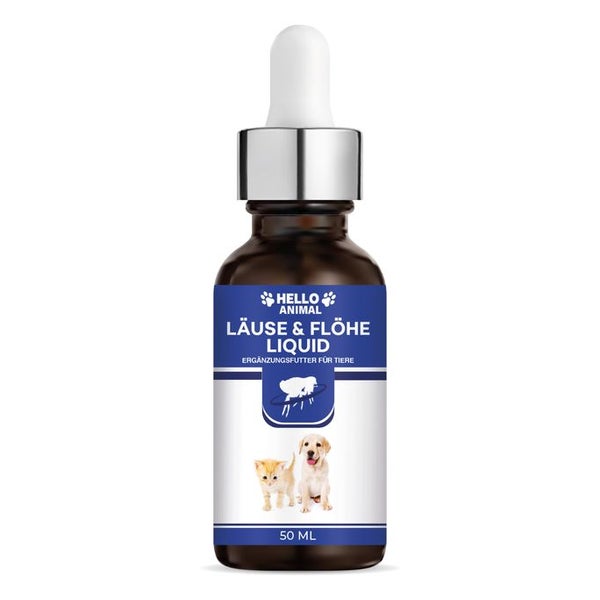 Hello Animal® Läuse Schutz & Flöhe Schutz Liquid 50 ml