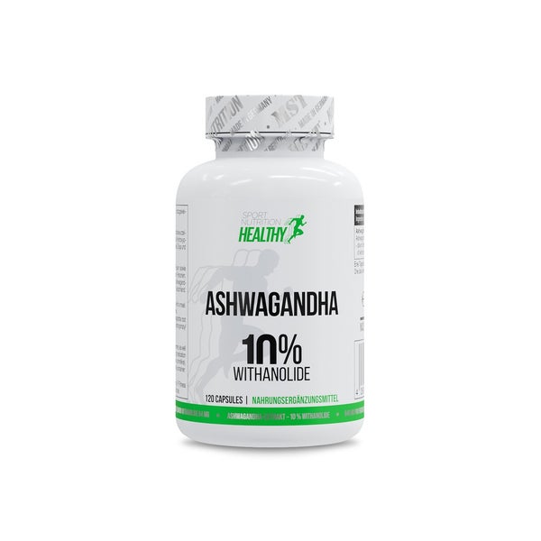 Healthy® Ashwagandha 10%Withanolide 120 Kapseln 120 St