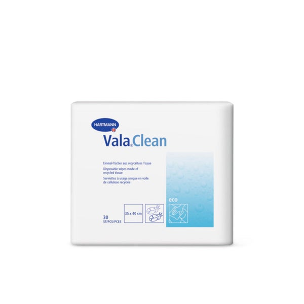 ValaClean Eco Einmal-Tücher, 35 x 40 cm, 4-lagig 600 St