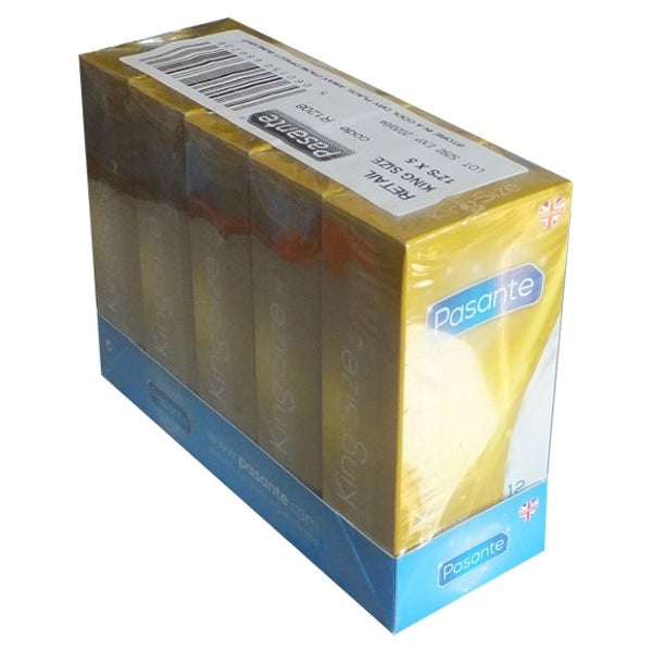 Pasante King Size XXL Kondome extra breit Vorteilspack (60 Kondome) 60 St