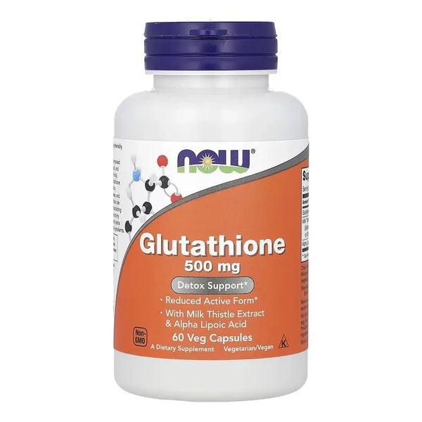 NOW Foods Glutathione 500mg - 60 Kapseln 60 St
