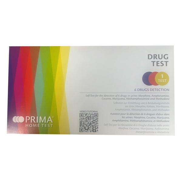 PRIMA Multi Drug Drogen Home Test 1 St
