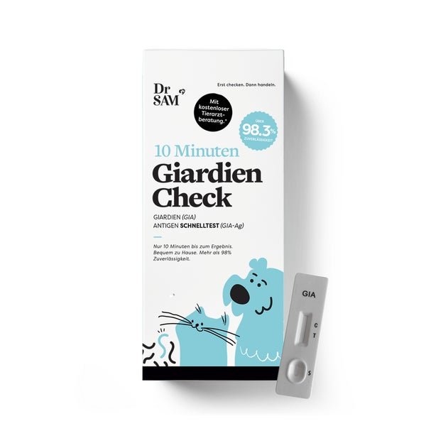 Dr. SAM 10 Minuten Giardien Schnelltest 1er Set 35 g